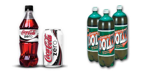 DOLLY GUARANÁ E COCA ZERO