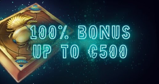 100% bonus on first deposit 