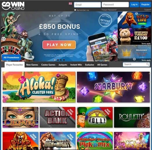 GoWin Casino Free Spins Bonus