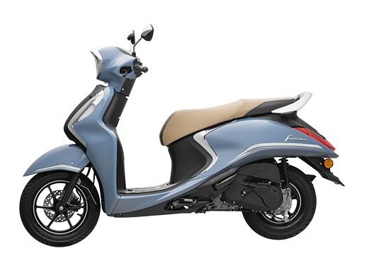 Yamaha Fascino Hybrid - Side Styling
