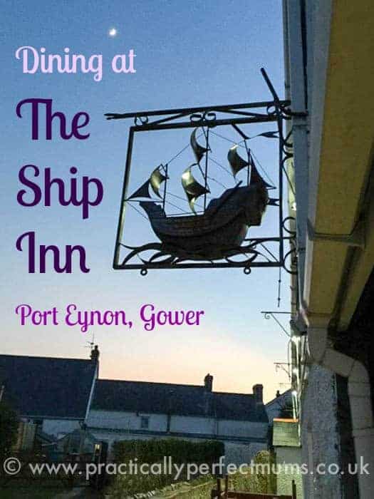 Dining at The Ship Inn, Gower