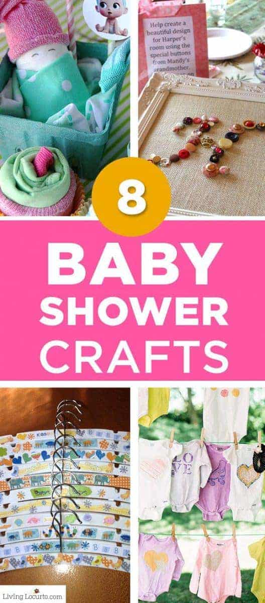 8 Adorable Baby Shower Crafts