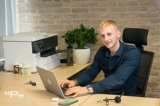 Tips voor afbeeldingen gaat ook over het verkleinen van bestandsgrootte. Deze foto geeft een toenemende onscherpte aan.