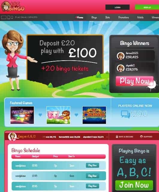 ABC Bingo Online UK
