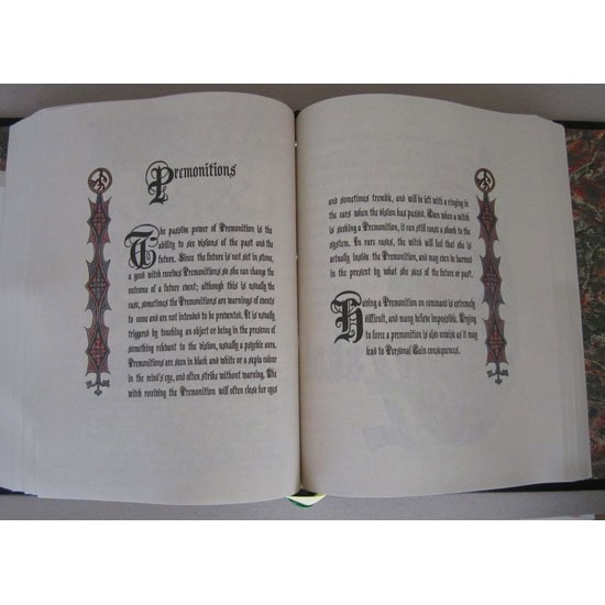Charmed Book of Shadows Spell Pages