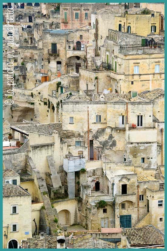 viaggio in Basilicata itinerario da sei giorni: Matera, abitazioni tipiche