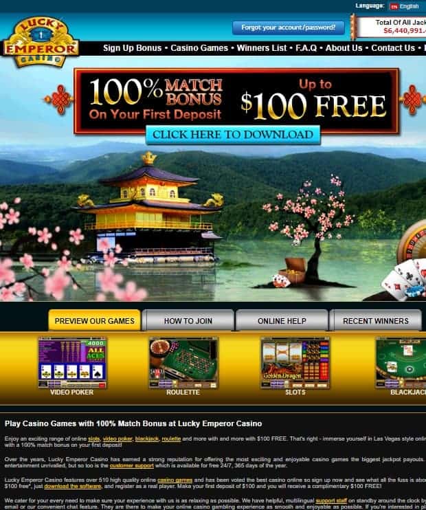 Lucky Emperor Casino Review