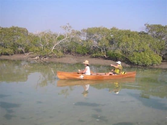 Eureka light ply canoe built by Peter McKenzie, Burrum heads, Hervey Bay, Sunshine Coast Queensland: Storerboatplans.com