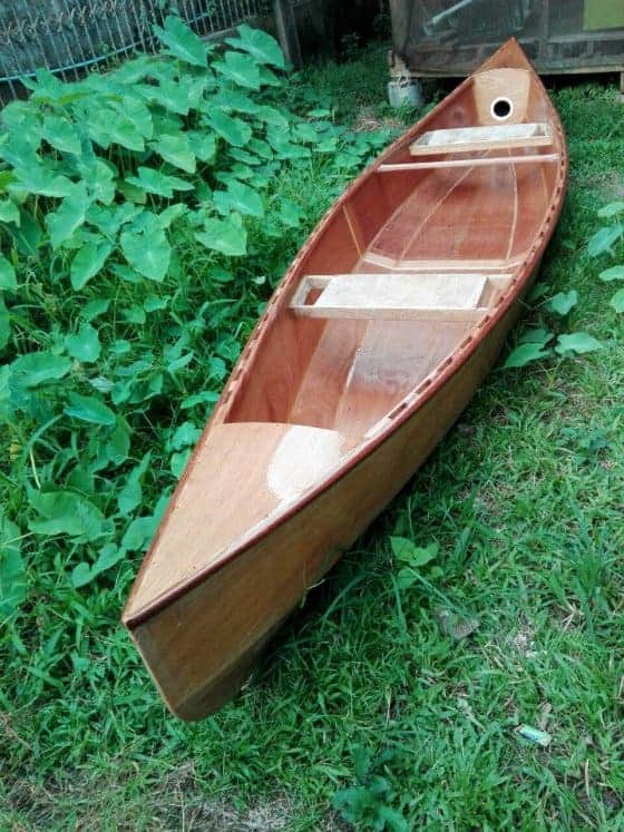 Eureka FP classic plywood canoe design - storer boat plans