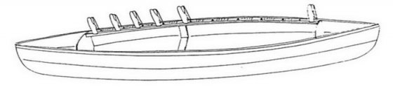 How to lightweight a canoe: Eureka lightweight easy to build plywood canoe: storerboatplans.com