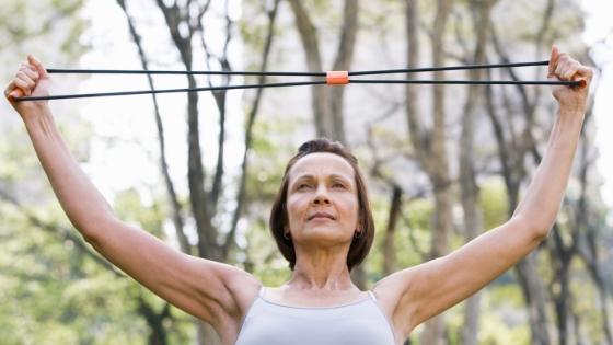 menopause woman exercises