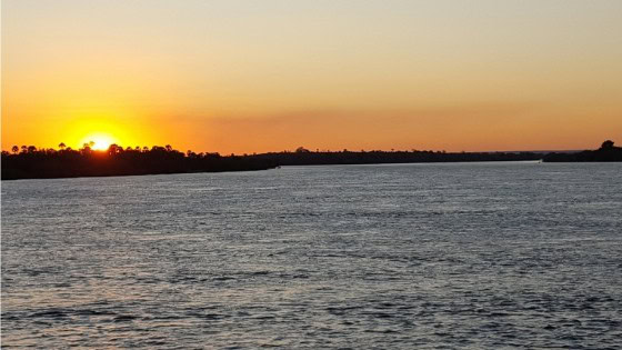serene stress busting sunset