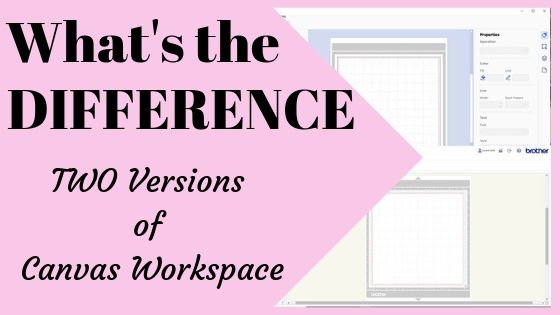 What is the difference between the online version and downloaded version of Canvas Workspace