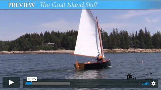 Off Centre Harbor Video review of Goat Island Skiff