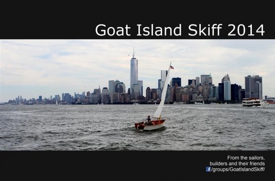 2014 Goat Island Skiff Boat and Sailing Calendar Cover