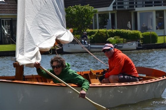 Netherlands BRIO Sail Marathon Goat Island Skiff 2017: storerboatplans.com