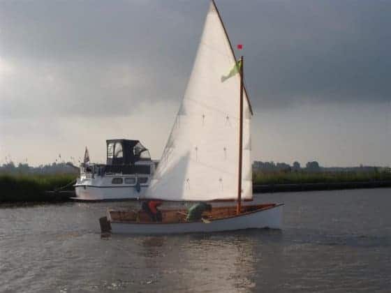 Netherlands BRIO Sail Marathon Goat Island Skiff 2017: storerboatplans.com