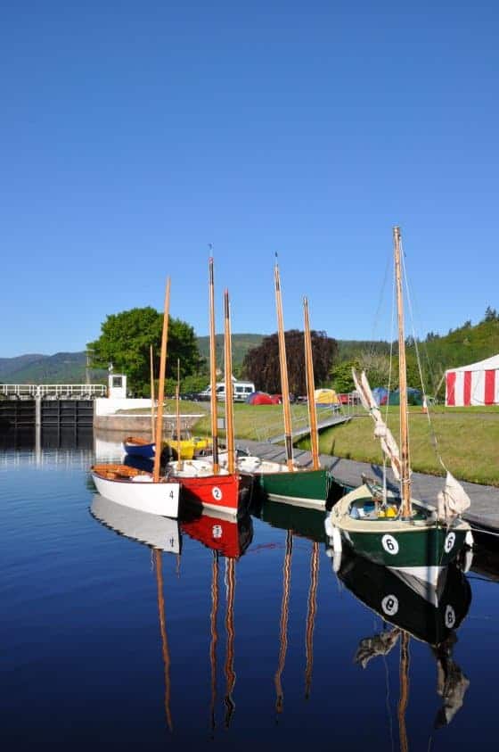 RAID event with Goat Island Skiff in Scotland.