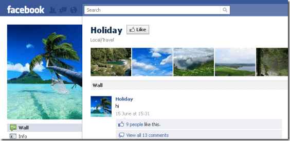 facebook holiday status updates risk