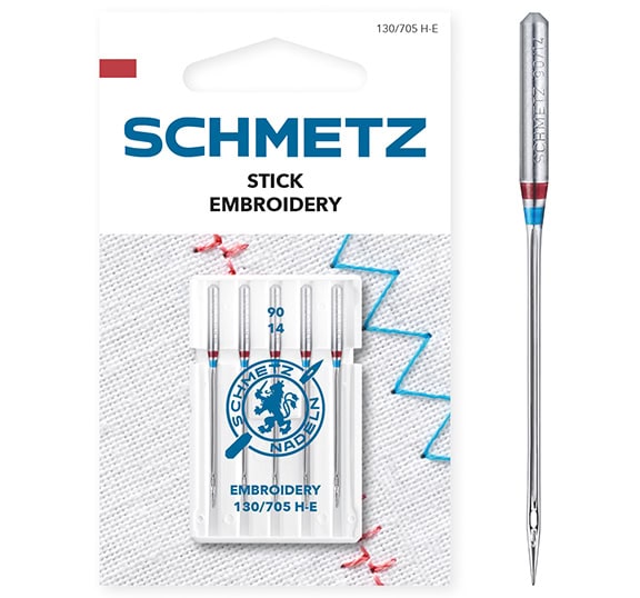 Schmetz Embroidery Needles 90/14