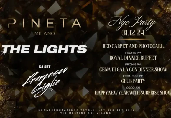 CAPODANNO PINETA MILANO info e prenotazioni