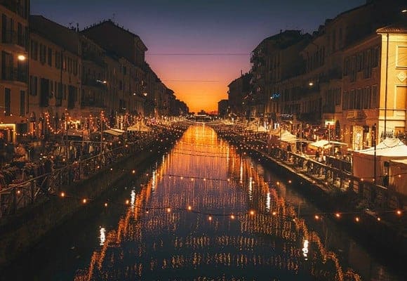 CAPODANNO sui Navigli di Milano Cenone Canottieri Olona