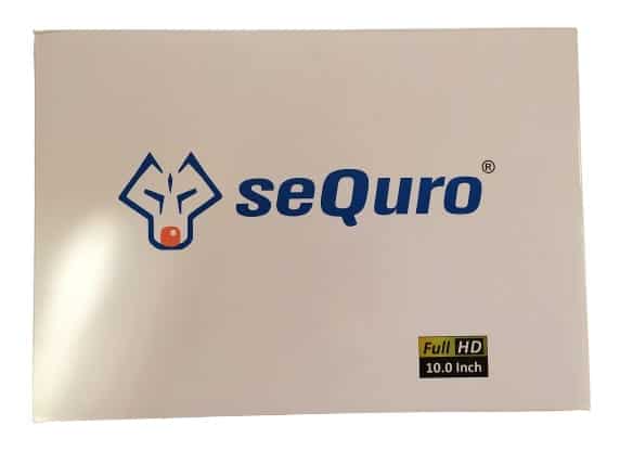 Image show a white carboard box.