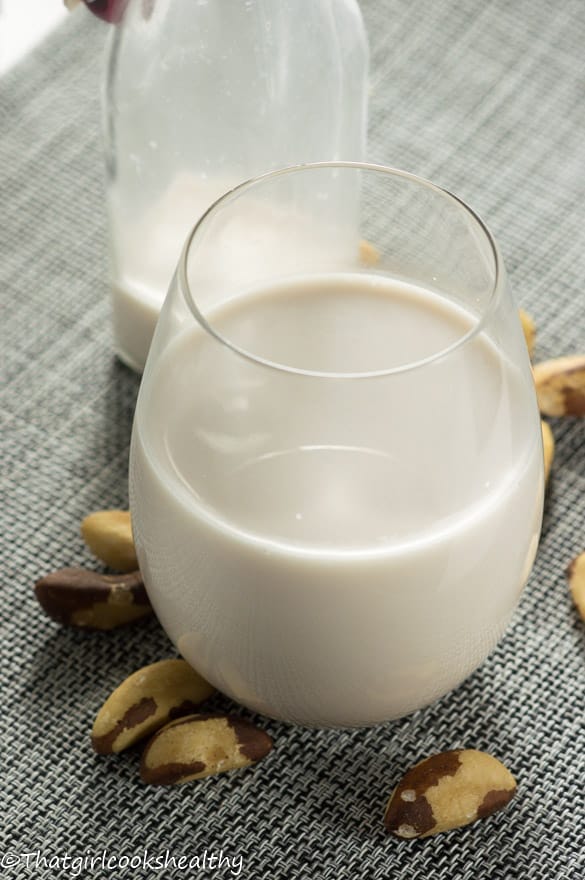 Brazil nut milk recipe (vegan) That Girl Cooks Healthy