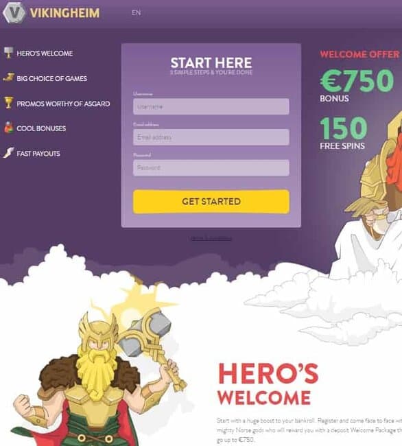 Vikingheim Casino Bonus