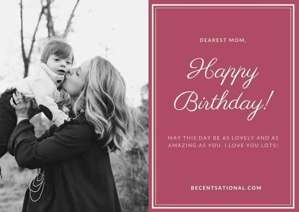 happy birthday wishes mother