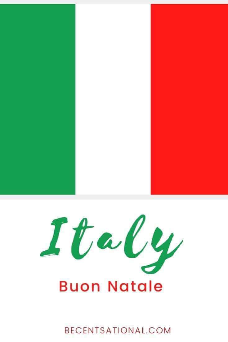 How to say Merry Christmas in Italian