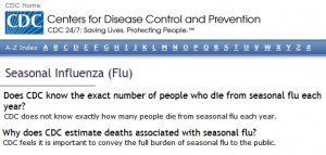 Victims Crippled and Killed by the Flu Shot Compensated by U.S. Government CDC Flu Deaths1 Victims Crippled and Killed by the Flu Shot Compensated by U.S. Government