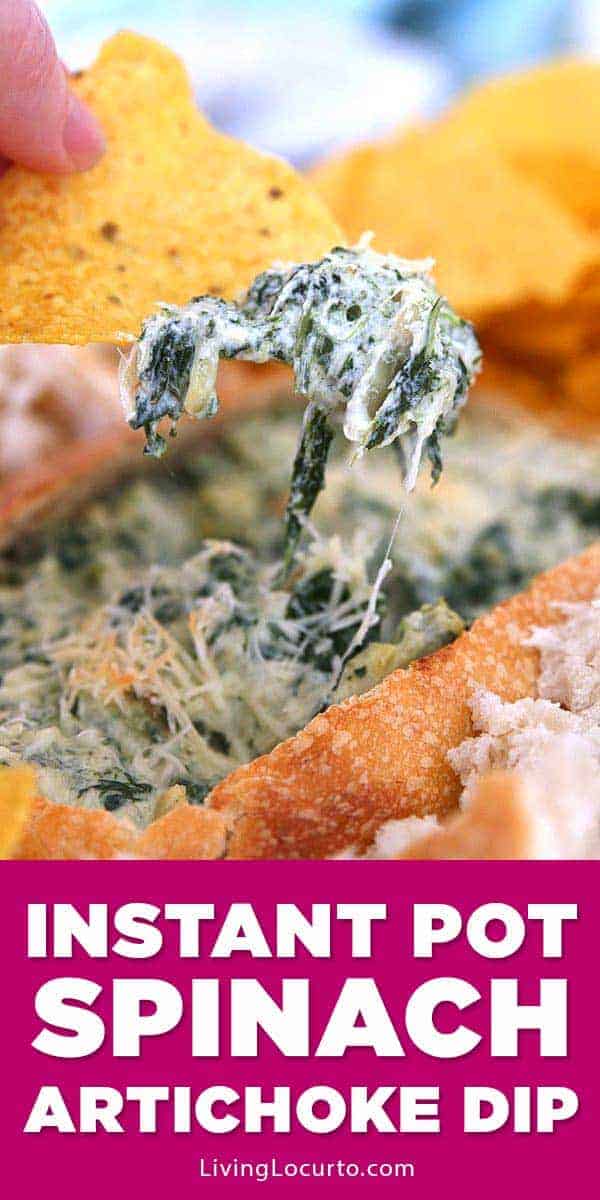 Instant Pot Spinach Artichoke Dip Recipe - 10 Minute Healthy Appetizer