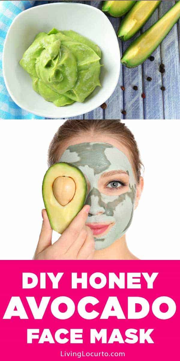 Easy Honey Avocado Face Mask