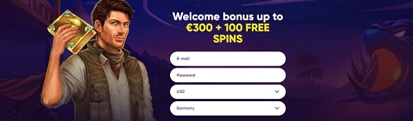 Grab 100 free spins on Crypto Games and play to win jackpot!