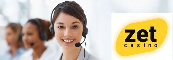 Zet Casino customer service