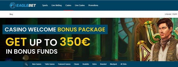 Eagle Welcome Bonus 
