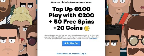 Welcome Bonus: 100% +100 free spins