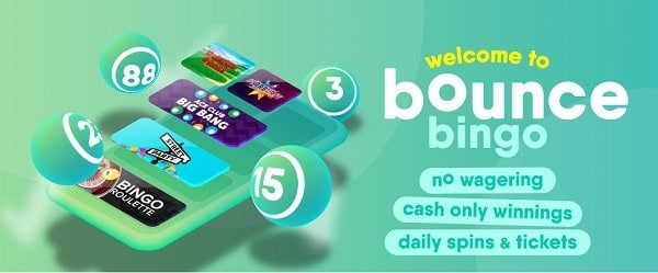 Bounce Bingo Bonuses 