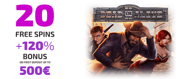 20 Gratis Spins on Slots