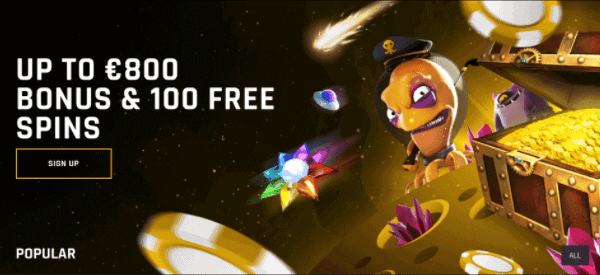 100 gratis bonus