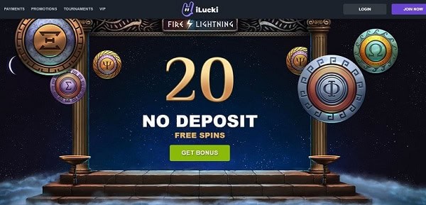 20 gratis spins