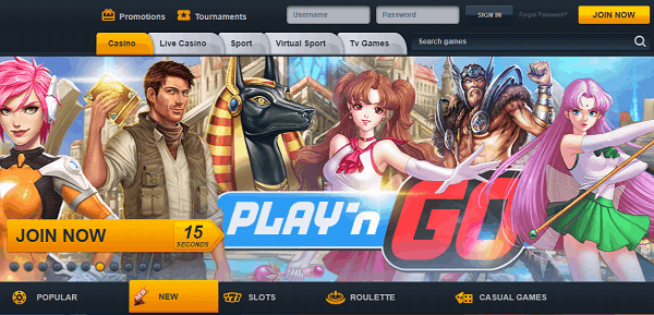 Register, Log-In and Play