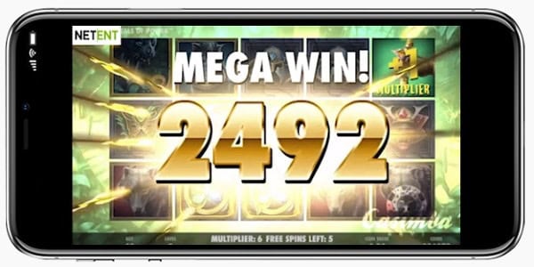 Casimba Mobile Casino big win