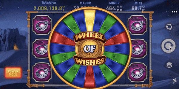 Wheel of Wishes free bonus Microgaming Casino