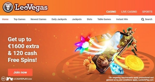 300 Cash Spins in Leo Casino 