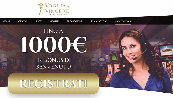 VogliadiVincere 1000 eur bonus