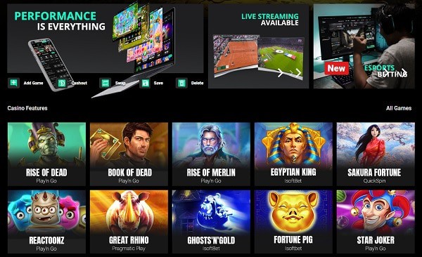 Cbet casino, sports, e-sports, live dealer