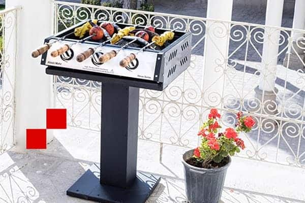 کباب پز و باربیکیو ونوس 100 با پایه جدید - آتش مهر