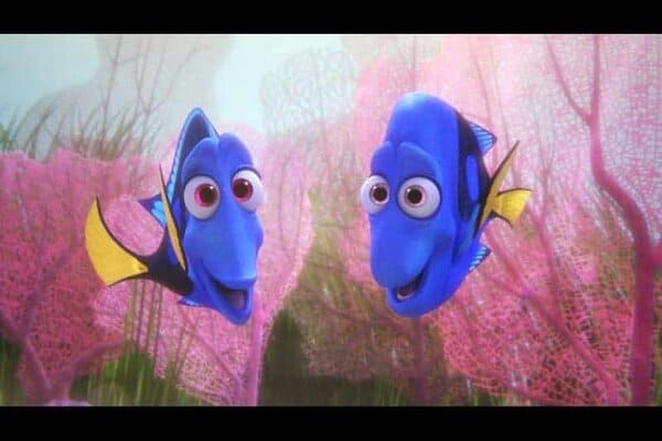 Finding Dory portrays a parent's devotion to her child so beautifully! Image: Dory's parents.